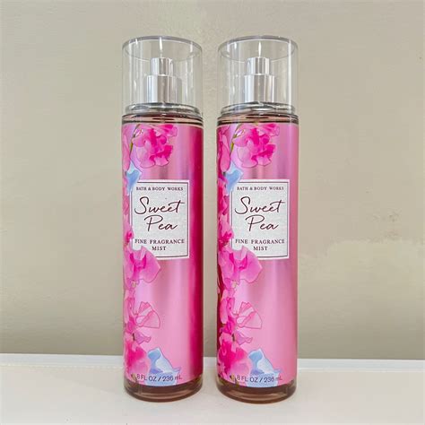 Bath And Body Works Sweet Pea Fine Fragrance Mist Beauty And Personal