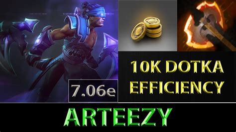 Arteezy Anti Mage Fast Farm K Efficiency Dota E Youtube