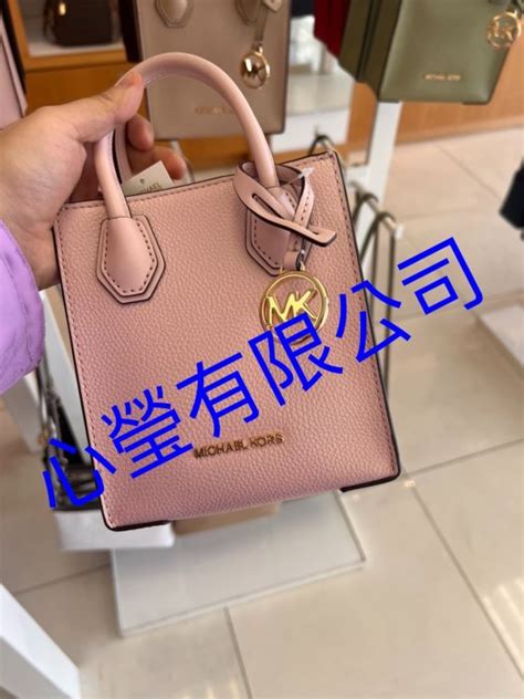 滿千免運 Michael Kors Mercer 琴譜包 手提 斜背 Mk 迷你 粉色 心瑩有限公司 Yahoo奇摩拍賣