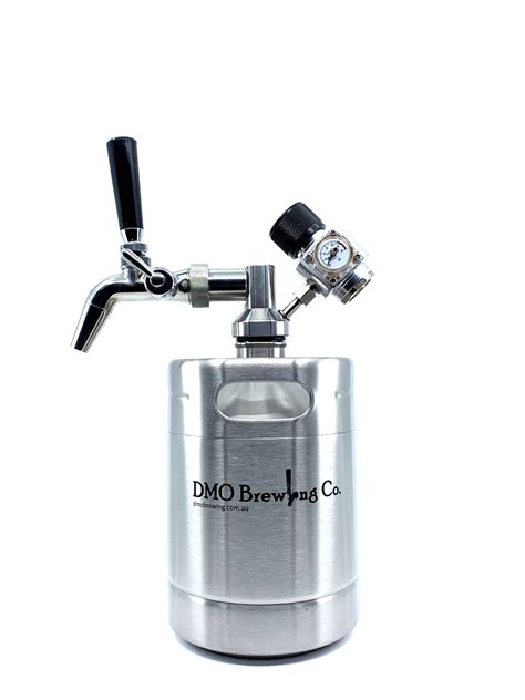 2L Mini Keg With SS Straight Body Spear Mini Regulator DMO Premium