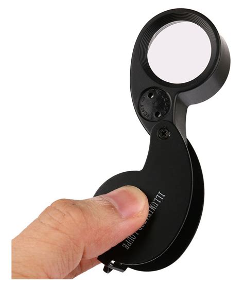 Led Illuminated Jewellers Jewellery Loupe Loop Magnifying Glass Eye