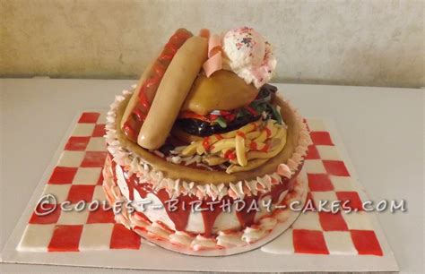 Coolest Junk Food Birthday Cake