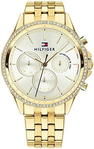 Tommy Hilfiger Montre Analogique Multifunction Quartz Pour Femme Avec