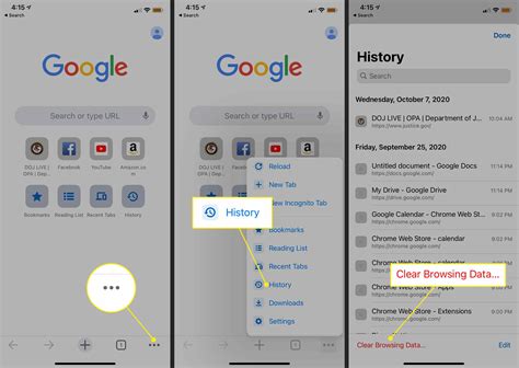 How To Clear Cache Google Chrome Iphone Verclinic