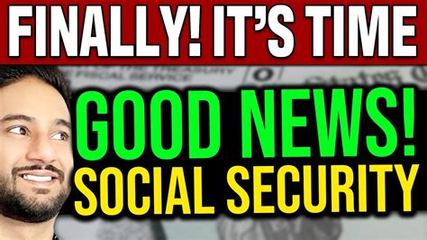 Finally Good News For Social Security Big Ssi Ssa Ssdi Va