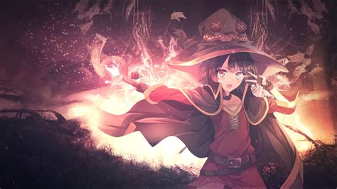 Megumin Animated HD Wallpaper 60fps 1080p #5 - YouTube