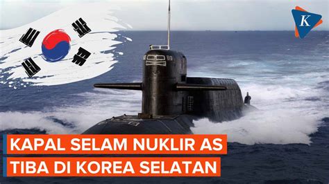 Dua Rudal Korea Utara Sambut Kedatangan Kapal Selam Nuklir As