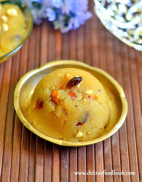 Sooji Halwa Suji Ka Halwa Recipe Rava Sheera Recipe Chitra S Food Book