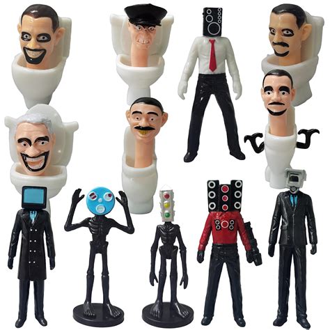 Buy Skibidi Battle Action Figures Set Skibidi Toilet Action Figure