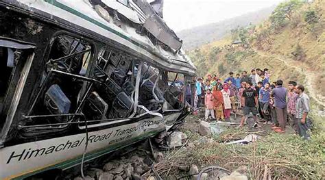 Himachal 22 Killed 78 Injured In Twin Bus Accidents Cm Announces