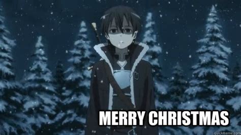 Kirito - Merry Christmas memes | quickmeme