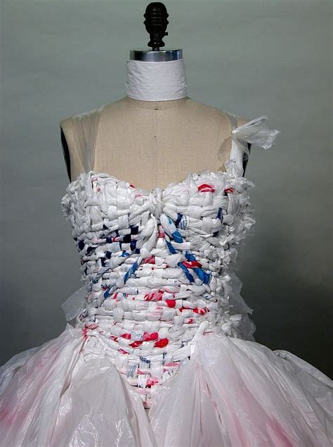 Plastic Bag Dress Dress Card Art Dress Dress Up Dresses Made From