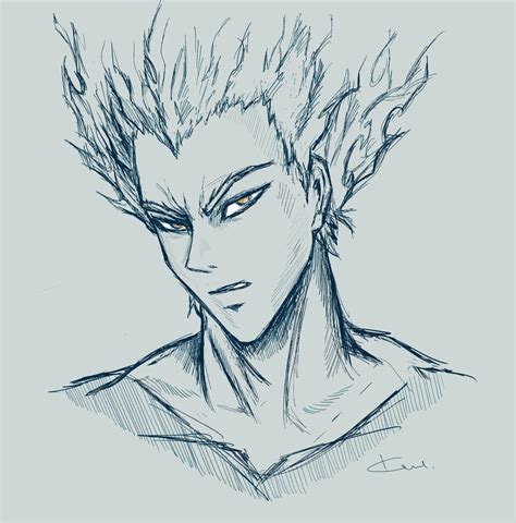 Garou fanart by NingenKaijin on DeviantArt