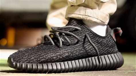 Adidas Yeezy Boost Pirate Black On Foot Youtube