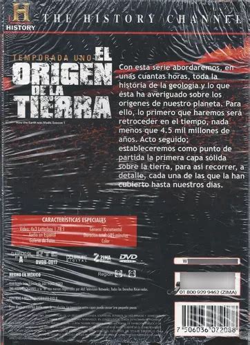 El Origen De La Tierra Primera Temporada Dvd Nacional En Venta En