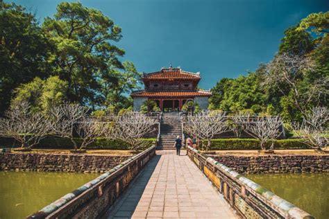 Hue Imperial Palace And Royal Tombs In Vietnam Editorial Stock Image