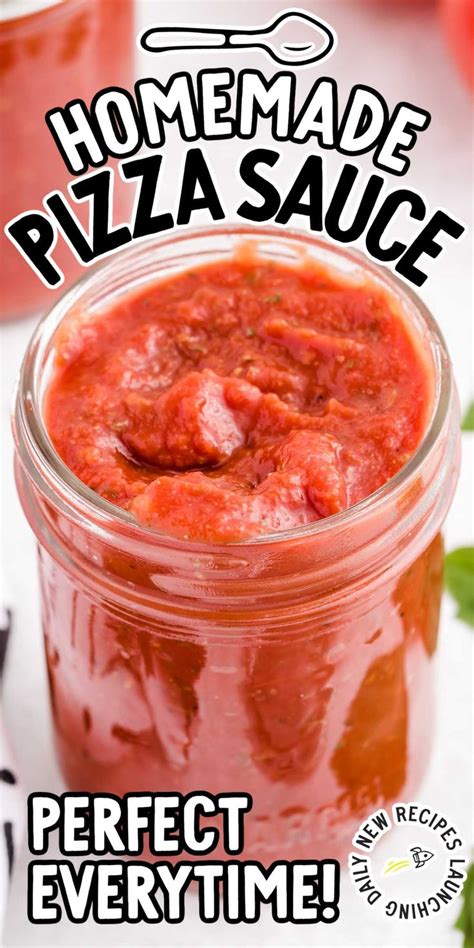 With Only A Handful Of Ingredients This Pizza Sauce Recipe Is So Easy