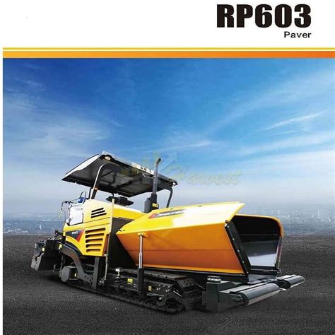 Custom XCMG Asphalt Paver Machine 6m Width RP603