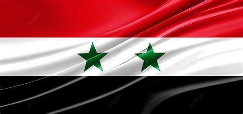 Shiny Silky Syrian Flag For National Day Background, Shiny Silky ...