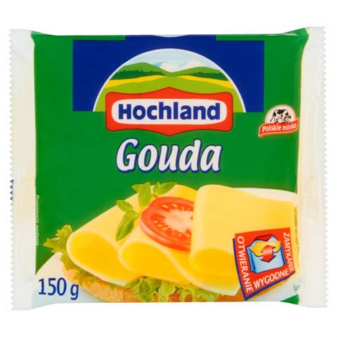 Hochland Gouda Ser Topiony W Plastrach G Kalorie Kj I Warto Ci