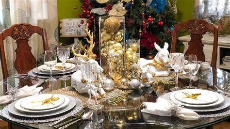 New Years Tablescape Silver And Gold Tablescape Happy New