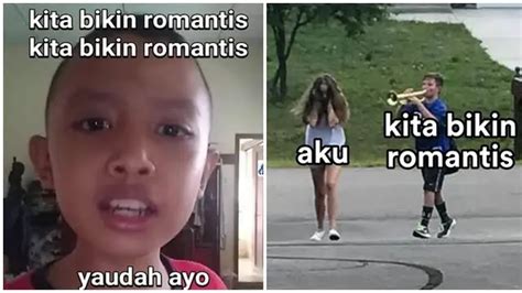 Meme Lagu Kita Bikin Romantis Ini Kocak Terngiang Ngiang Di