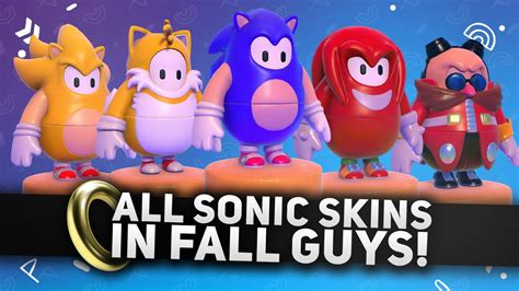 Every Sonic Skin In Fall Guys YouTube