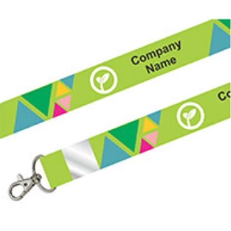 Printed Multicolor Satin Ribbon Lanyard Manufacturer Inch At Rs