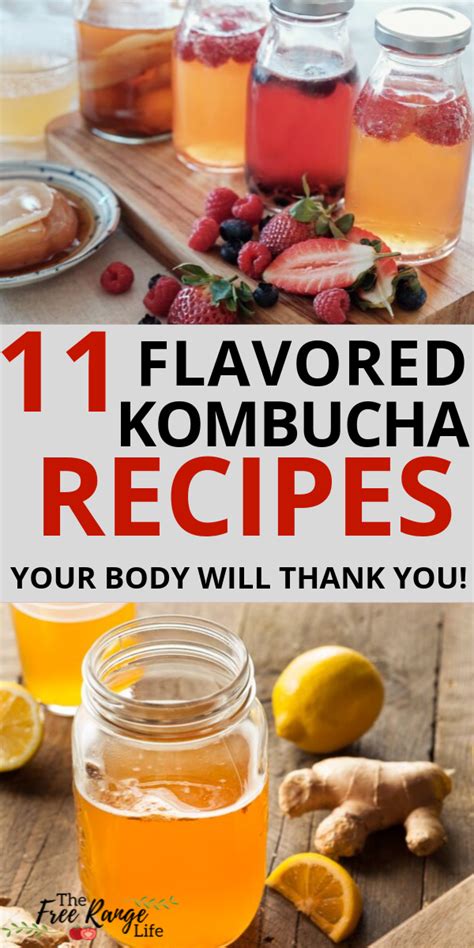 11 Flavored Kombucha Recipes Your Body Will Thank You For Artofit