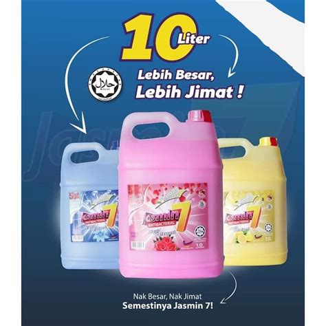 10kg SABUN JASMIN LIQUID DETERGENTS DISH WASH 10 LITER 10 KG