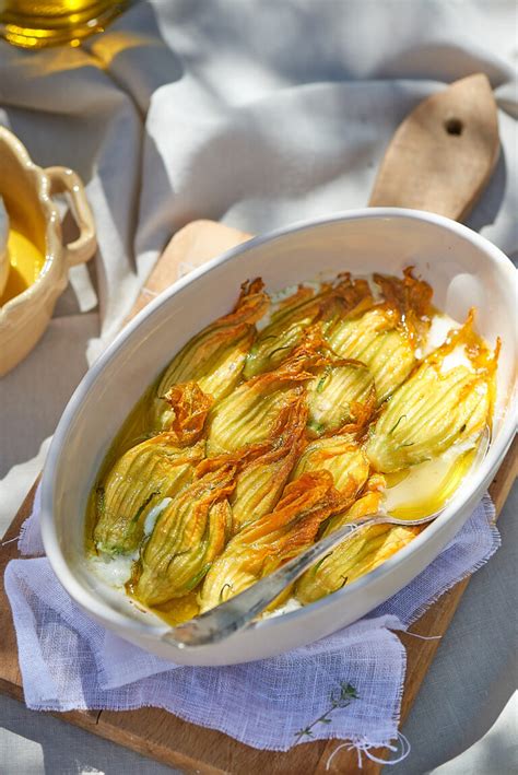 Fleurs De Courgette Farcies Au Fromage De Ch Vre Facile