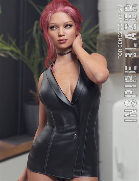 Dforce Inspire Blazer For Genesis And F Daz D