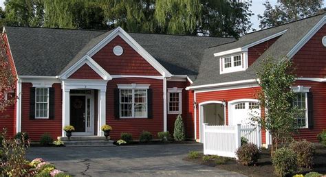 Cape Cod Clapboard Vinyl Siding Institute Vsi Red House Exterior