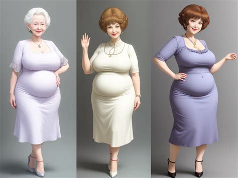 Best Ai Photo Software Short White Granny Very Large Belly Wide Hips