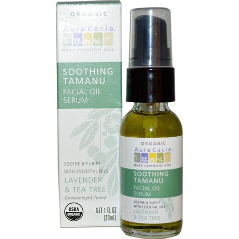 Aura Cacia Serum Facial Hidratante De Tamanu 30 Ml 1 Fl Oz Em