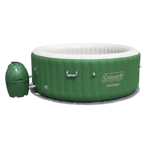 Coleman Saluspa Person Inflatable Outdoor Spa Jacuzzi Bubble Massage