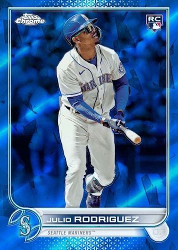 2022 Topps Chrome Update Sapphire Baseball Checklist Info Box