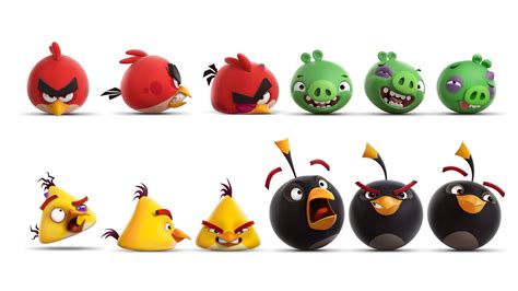 Angry Birds All Characters Wallpaper