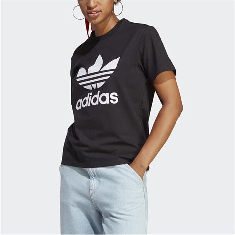 Adidas Originals T Shirt Adicolor Classics Trefoil Colore Nero