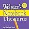 Webster S Notebook Thesaurus Newest Edition Editors Of Merriam