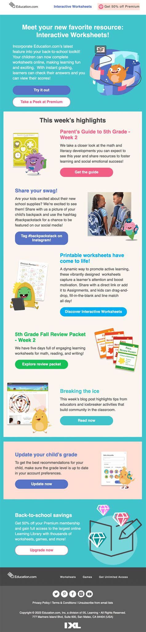 Best Back-To-School Newsletter Ideas To Use This Season | Selzy Blog