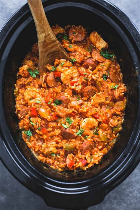 Slow Cooker Jambalaya Creme De La Crumb