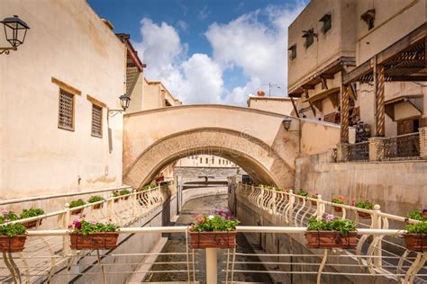 Landscape Colourful View of the River in the Heart of Medina Editorial ...