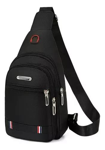 Morral Mochila Canguro Crossbody Alta Calidad Modelo Banderi Cuotas