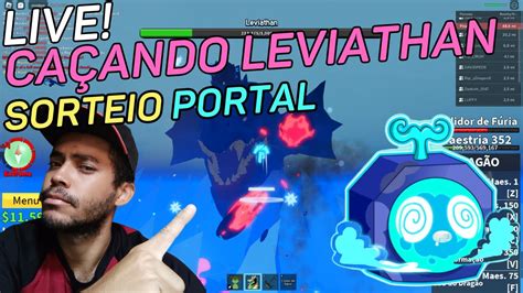 Live Blox Fruits Ao Vivo Ca Ando Leviathan Ilha Kitsune