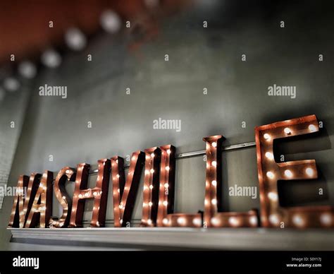 Nashville sign Stock Photo: 310380326 - Alamy