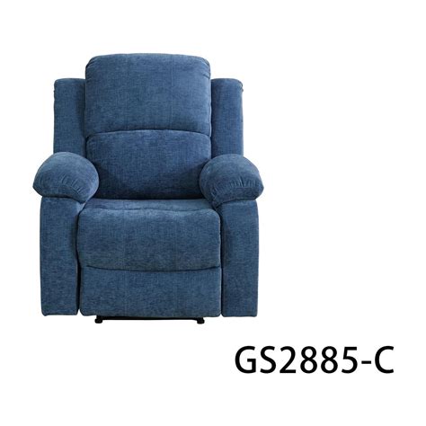 Bailu Classic Microfiber Reclining Living Room Set Light Blue - Walmart.com