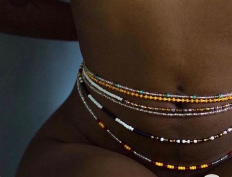 Authentic Waist Beads For Women African Waist Beads 45 Etsy