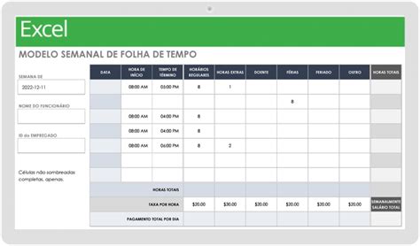 Controle De Ponto No Excel Como Fazer Planilha De Horas Trabalhadas