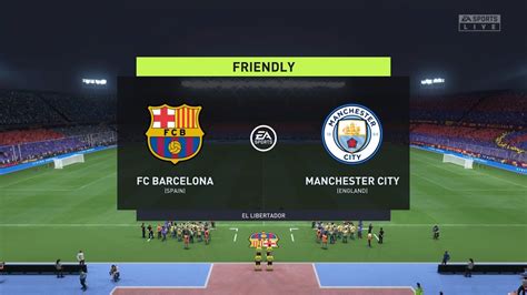 Fifa Barcelona Vs Man City Gameplay Ps Youtube